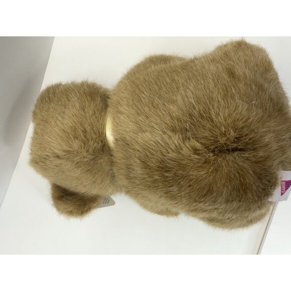 Vintage 1990 Dakin Muffin Bear 11" Model #89-1240 Plush Brown With Bow And Tag - Picture 8 of 13